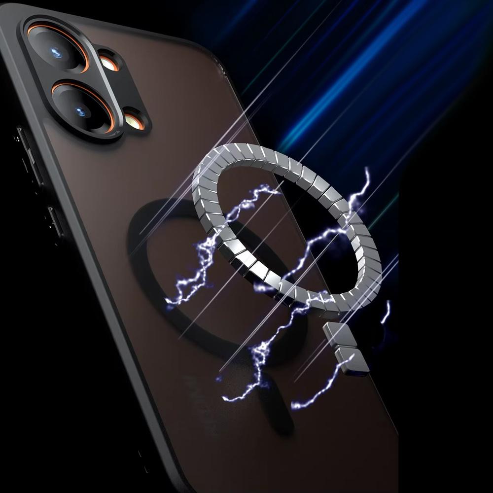 Case for Xiaomi Poco X8 Pro Max, for MagSafe, ERBORD Matt Case, black