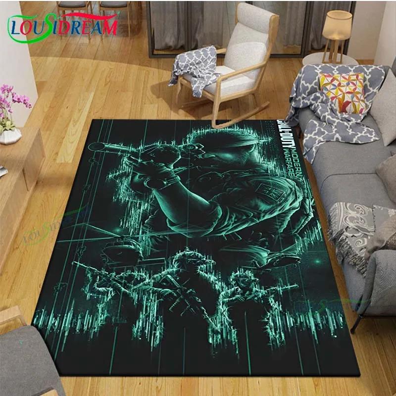 Classic Game C-Call of Dutys Printed Carpets Living Room cybercafe Area Rug aldult Bedroom Mats Game Room Mat Large Carpet Decor