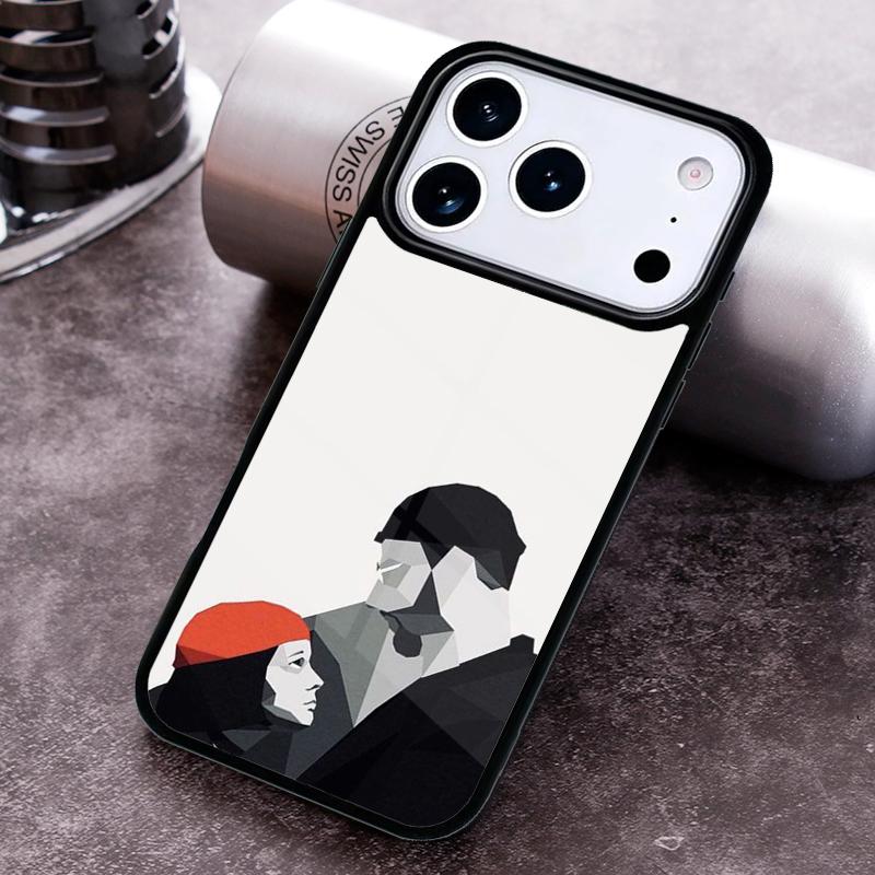 Чехол для телефона 'Убийца Леон' из известного фильма для iPhone 17 16 15 Pro Max Air 14 13 12 11 Plus Ударопрочный чехол