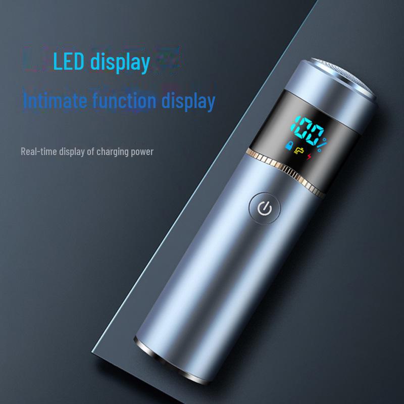 Портативная водонепроницаемая электробритва и внешний аккумулятор с цифровым дисплеем