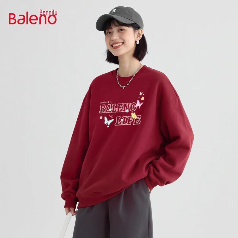Baleno Women's Trendy Graphic Crewneck Pullover