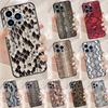 Чехол с текстурой змеи для iPhone 16 Pro Max 11 12 13 Mini 14 15 Pro Max 16 Plus XR 16e Задняя крышка телефона