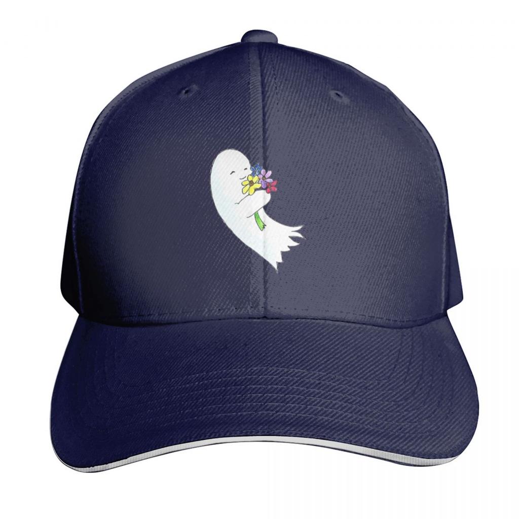 Flower Ghost Baseball Cap Unisexs big size hat Thermal Visor sun hat Wild Ball Hat For Women Unisexs