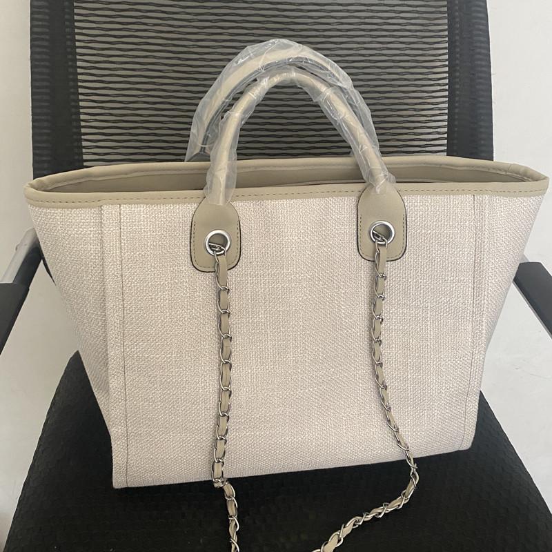 European and American Bucket Bag Women's Large-capacity Hand-held One-shoulder Diagonal Chain Tote Bag