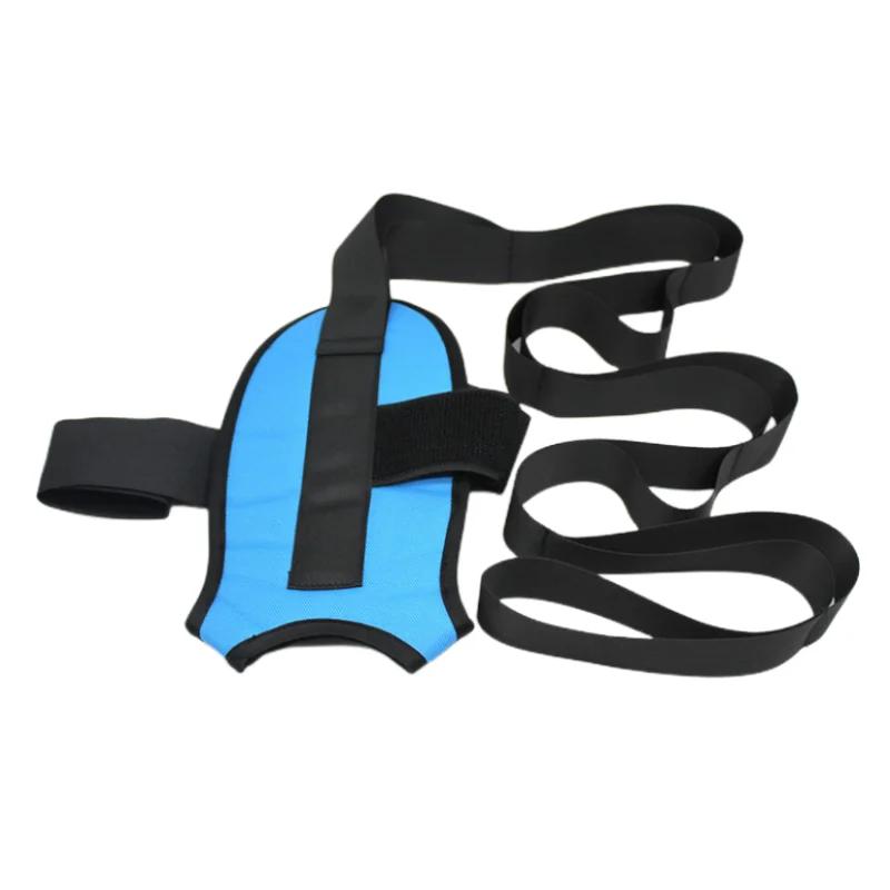 148 см Йога нога голеностопный бандаж поддержка тренировки растяжка пояс инсульт гемиплегия реабилитационный ремень коррекция скобы пояс для йоги