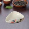 Ceramic Dosing Vessel Chinese Tea Scoop Single Coffee Tray Bean Weighing for Office