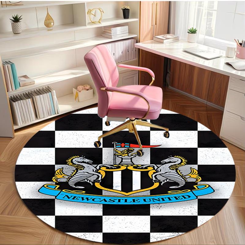 Arsenal F.C Print Round Rug, Washable Floor Carpet, For Entryway Dorm Laundry Room Office Study, Home Decor Birthday Christmas Gift
