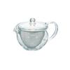 Стеклянный чайник для заваривания чая HARIO Chacha Kyusu Maru, термостойкий, практичный объем 300 мл, CHJMN-30T