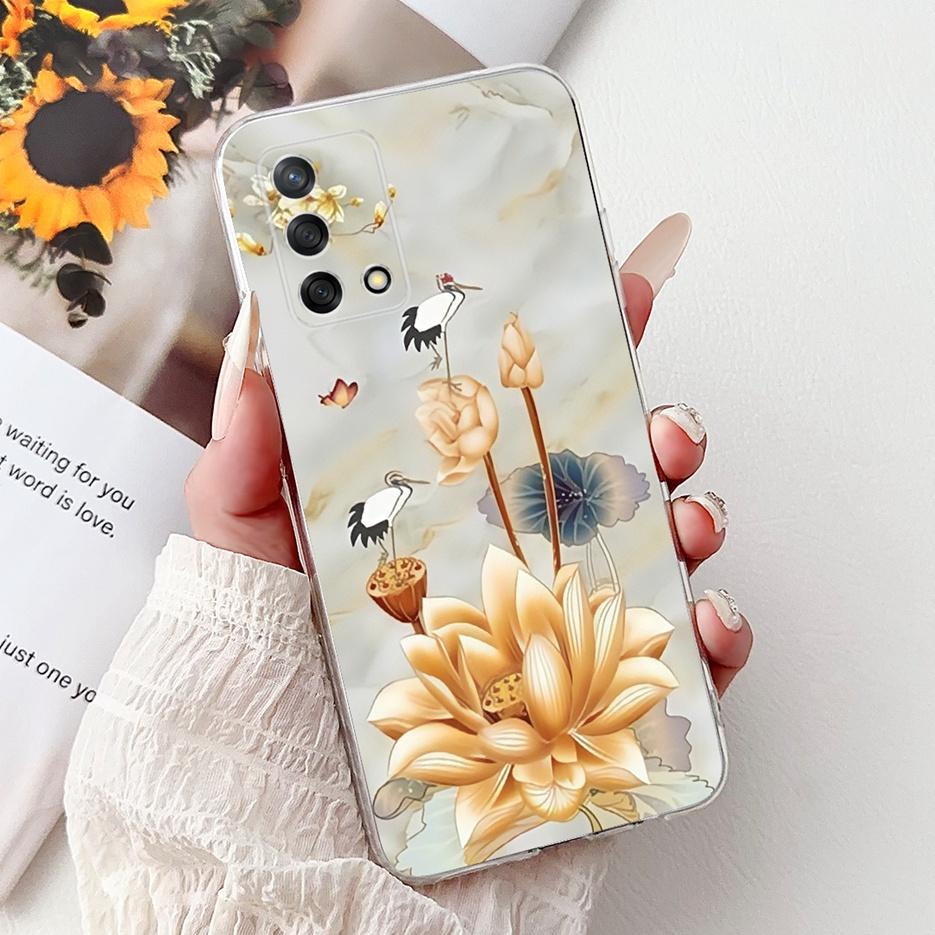 Чехол для Oppo A74 4G Reno 6 Lite CPH2365 Милый Кот Король Лев Расписной Чехол Мягкий Тонкий Чехол для Телефона Для Oppo A95 A 74 Reno6 Lite Сумки