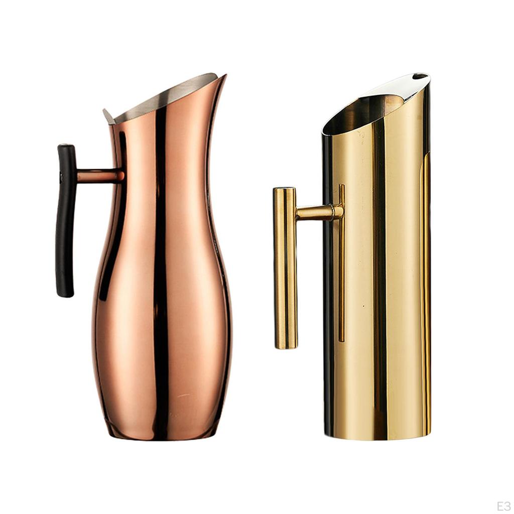 Кувшин для холодных напитков, кофейник из нержавеющей стали с ручкой для напитков, бар