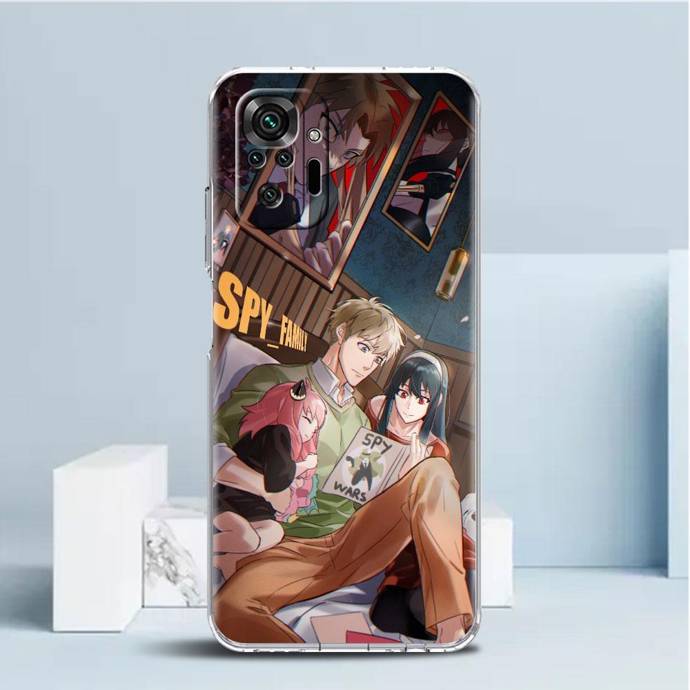 Противоударный чехол для телефона Redmi Note 11 11E 10 9 8 Pro 11S 9S 10S K40 9A 9C 8T 7 10C 9t 9s Мягкий чехол Последние комиксы Семья шпиона
