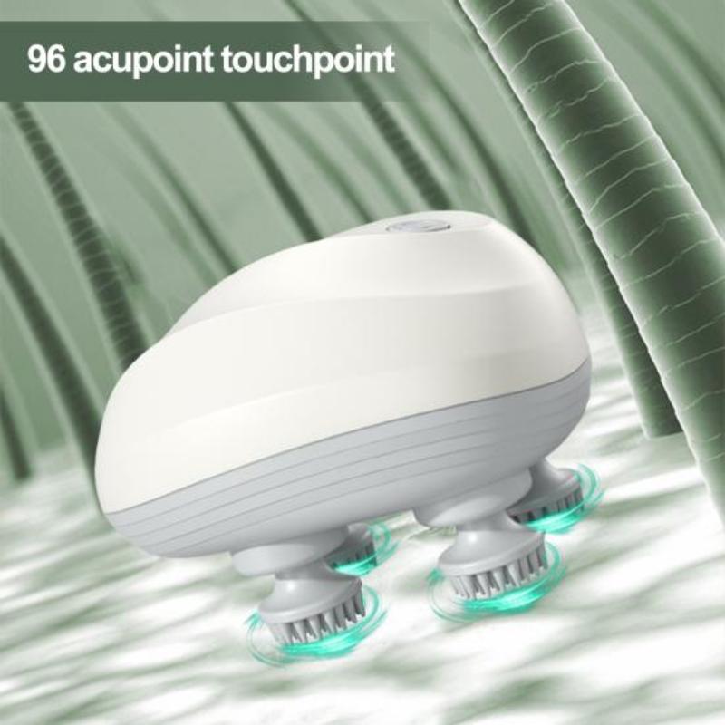 Массажер для головы Электрический разминающий вибрационный массажер Массаж головы Разминающий массажер