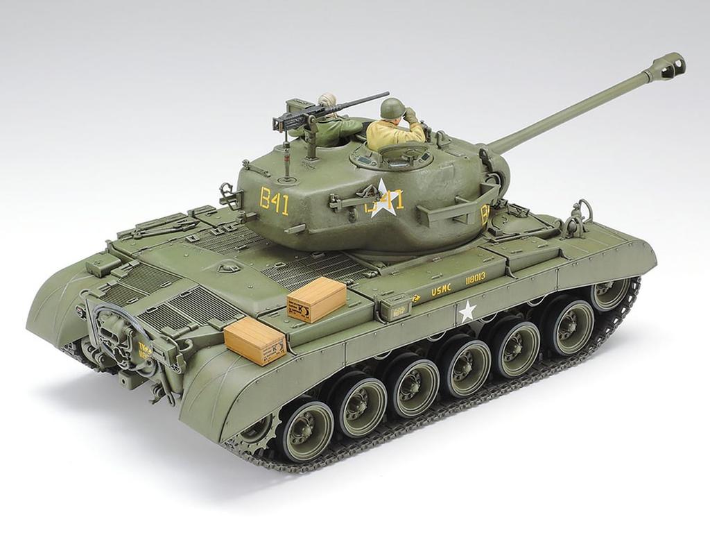 Tamiya Военная миниатюра танка армии США M26 Pershing пластиковая модель 35254 1/35 № 254