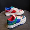 Fashion Women's Fashion Sneakers Lace Up Vulcanized Shoe Couples Non Slip Platform Woman Sports Shoes Comfortable Casual Board Shoes