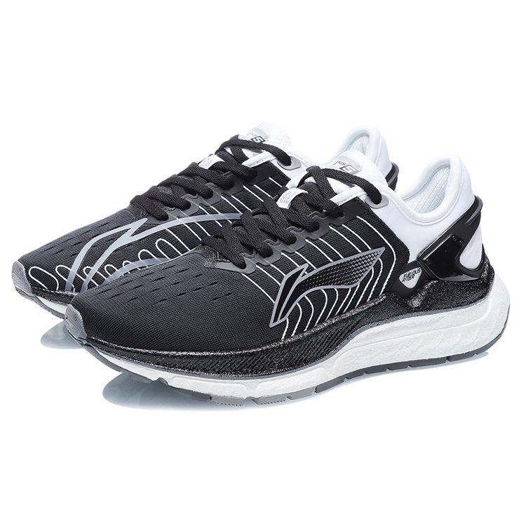 Li Ning Furious Rider 5.0 Повседневная обувь Женская низкая Черно-белая ARZR002-1