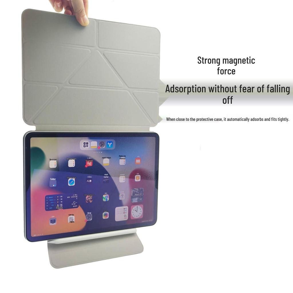 Защитный чехол-клипса для iPad Air 6 с магнитной двухсторонней фиксацией и Y-образной подставкой 12,9 дюйма