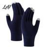 Daily Commuting Driving Gloves Knitted Touchscreen for Women Men Winter Warm Five Finger Gloves Mens Womens Thermal Cold Weather Texting And Outdoor