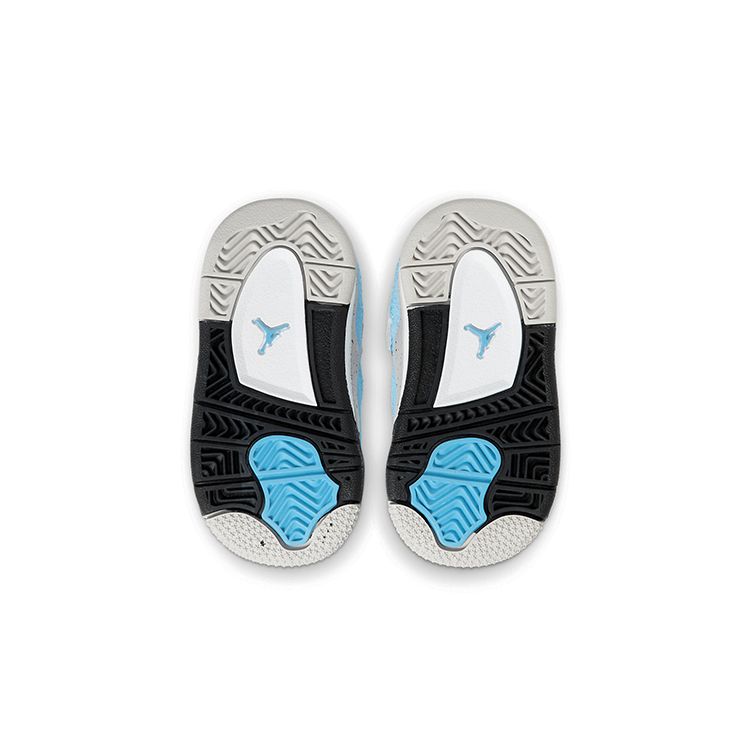 Air Jordan 4 Retro TD University Blue Baby Sneakers Tech-Grey White Black BQ7670-400