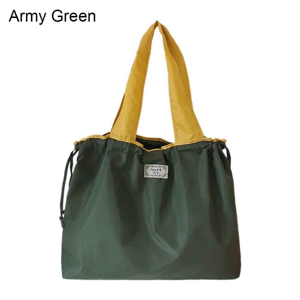 Экологичная сумка для покупок, сумка на шнурке через плечо, модная дорожная продуктовая сумка, универсальная