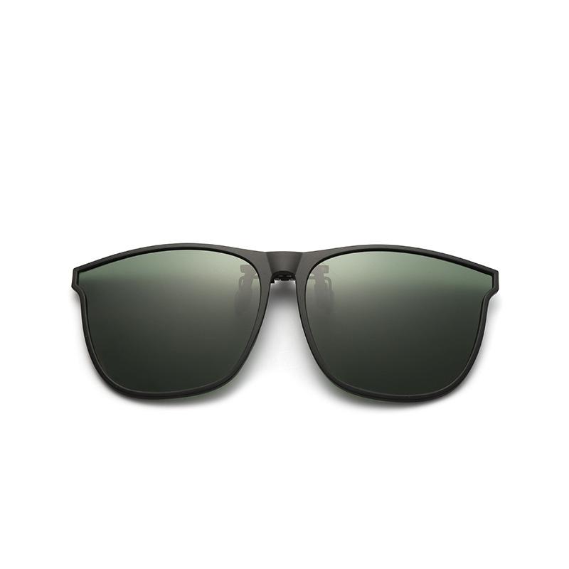 Сверхлегкие контактные поляризованные солнцезащитные очки с зажимами, мужские и женские водители, очки для коррекции близорукости