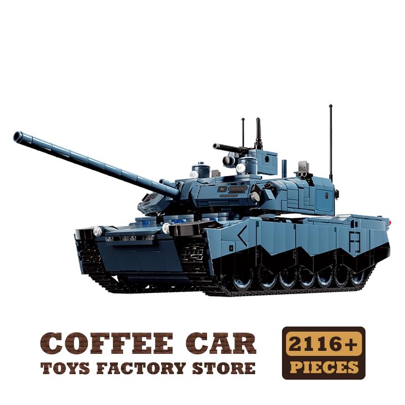 НОВЫЙ Армейский Тяжелый Танк MOC Набор Кирпичей WW2 Военные Бронированные Машины Строительные Блоки Война Танк 3D Модель Детские Игрушки Подарок на День Рождения DIY