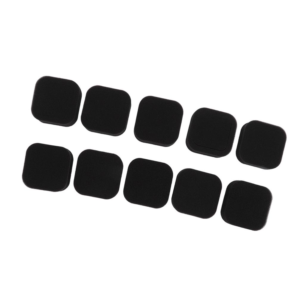 10 Pcs Air Filter for TH23D Para 11010 2530 Black Strimmer Trimmer Replacement Parts