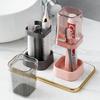 Adjustable Height Toothbrush Holder Dust Drainage Storage Box Toothbrush Organizer  Bathroom