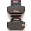 Motorcycle Scooter Brake Pads Metal Seperator Clip Split Shrapnel for Chinese Tailg 50cc Rear Brake Pads Accessories