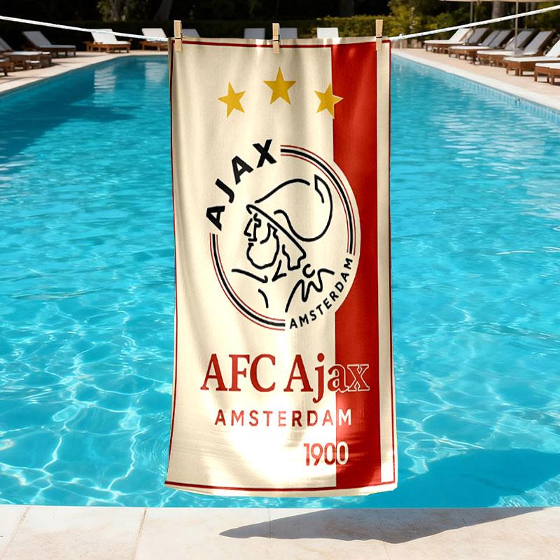 Ajax Print Beach Towel Design, Soft, Lightweight. for Home Bathroom, Spa, Pool, Yoga, Surfing, Camping, Gift for Family, Friend