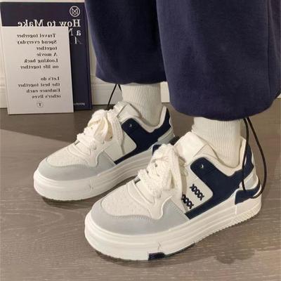 Нишевая женская обувь обувь студенты повседневная высокая ценность спортивная обувь на платформе белая обувь обувь утолщенная женская обувь