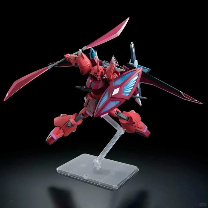 HG 1/144 ZGMF-2025/F Gelgoog Menace Лунамария Хоук Кастомная Сборная Модель Набор Фигурка Аниме Меха Игрушка С Декалями На Водной Основе