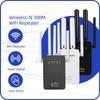 Wireless WiFi Repeater Router 300Mbps Network Signal Booster Amplifier IIEEE802.11 B /g/n WIFI Range Extender