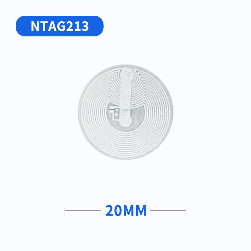 Стикер NFC 213 с сенсорным слоем: Открыть URL для музыкальных ссылок – Электронная метка 215