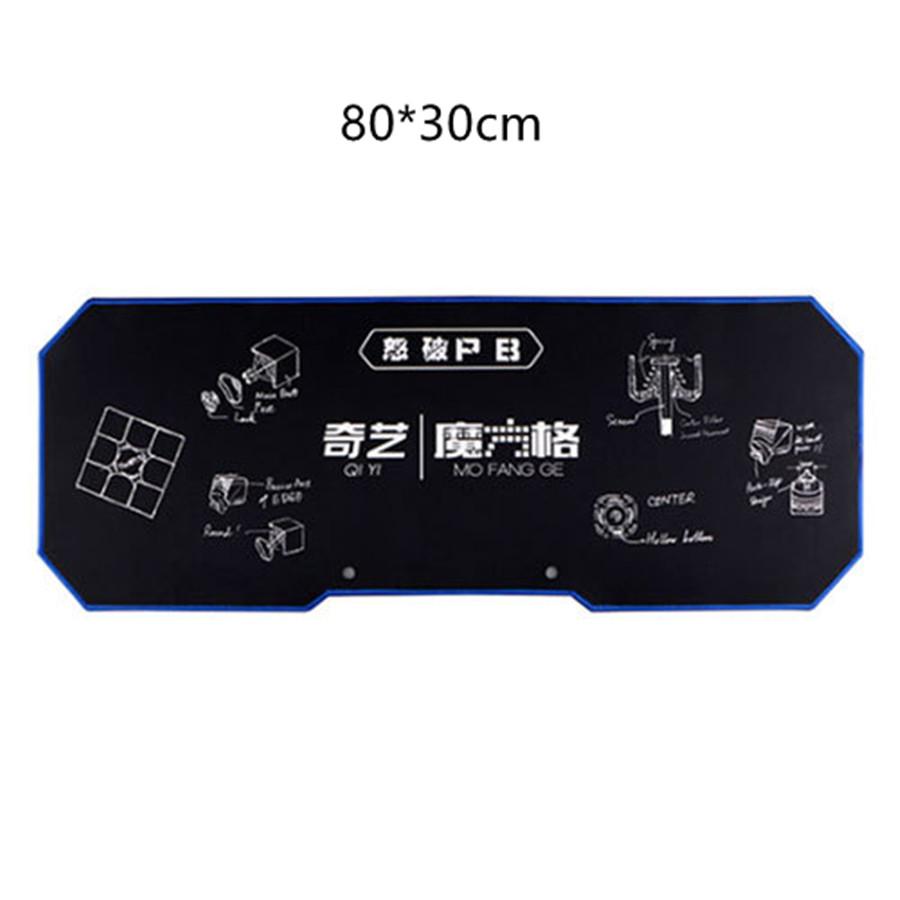 Коврик для кубика Рубика Qiyi 800*300 мм / 500*360 мм Тренировочный коврик для спидкубинга, коврик для стола, коврик для мыши