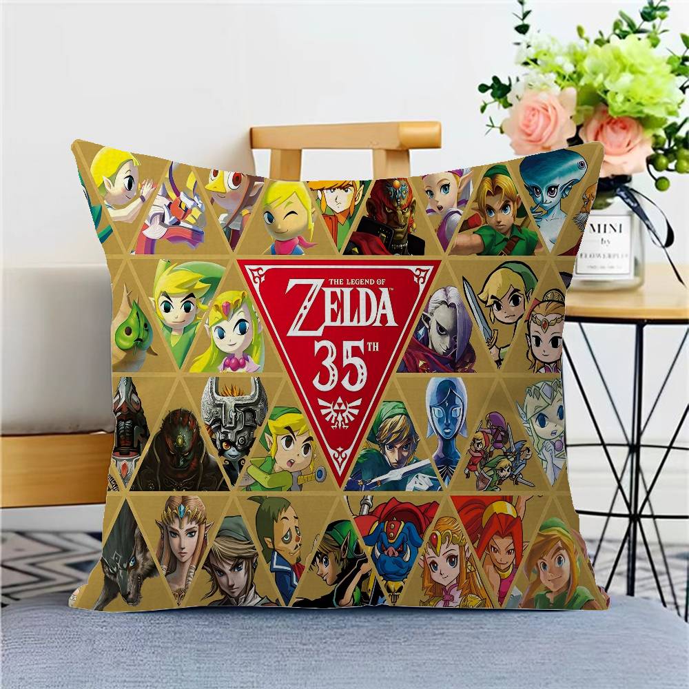 Легенда о Z-Zeldas Чехол для подушки для игры Дюймы Декор фермерского дома Домашние наволочки для диванных подушек для украшений
