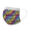 10PCS Adult Three-Layer Disposable Dust-Proof Protective Leopard Print Mask