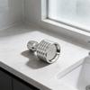1 Pcs Stainless Steel Small Showerhead For Cleaning Flowers And Washing Car Machines High Pressure Car Wash Water Nozzle