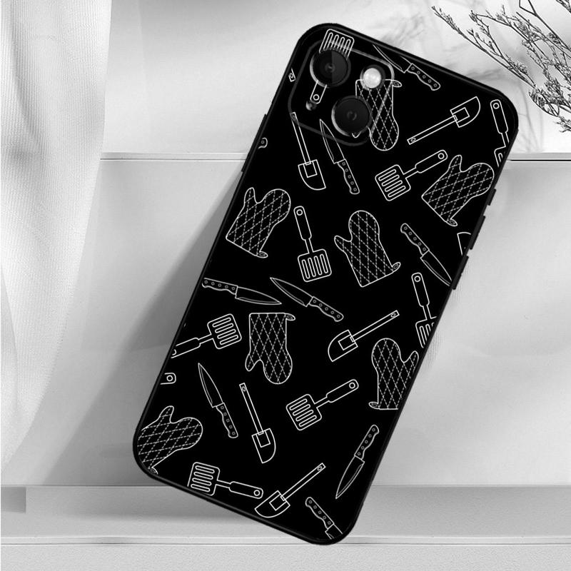 Чехол для инструментов для выпечки для iPhone 14 13 12 11 16 15 Pro Max Mini Чехол X XR XS 8 7 14 16 15 Plus Аксессуары