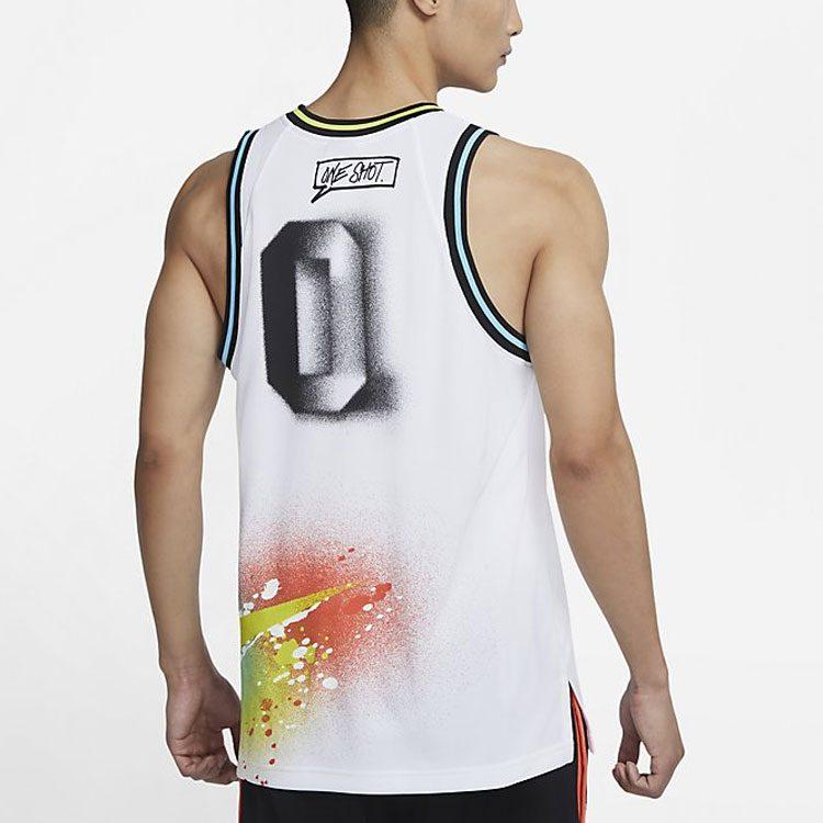 Nike Мужская баскетбольная майка Белая DJ5216-100