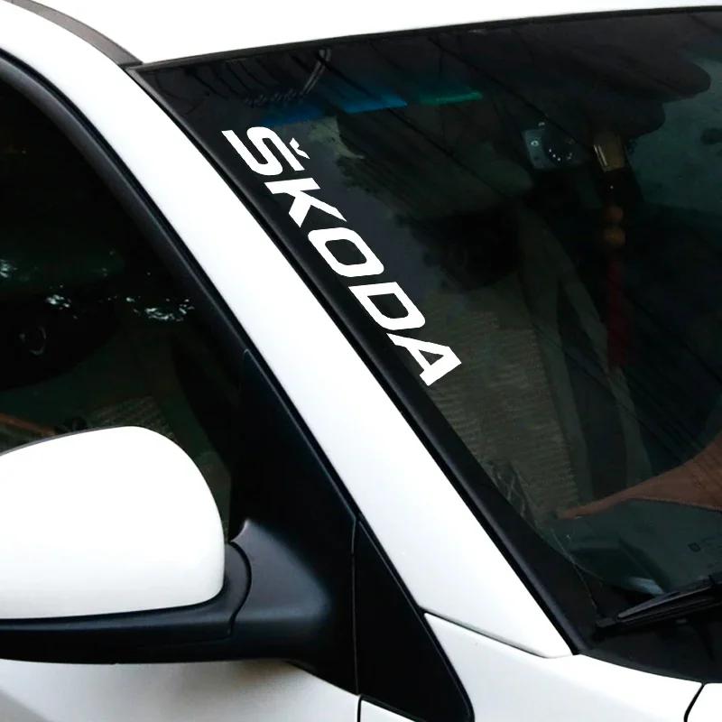 HLLQ9 New Design Car Stickers Creative Vinyl Car Sticker Reflective Decals For Skoda Octavia 3 Kodiaq Fabia Rapid Superb 2 Kamiq Karoq