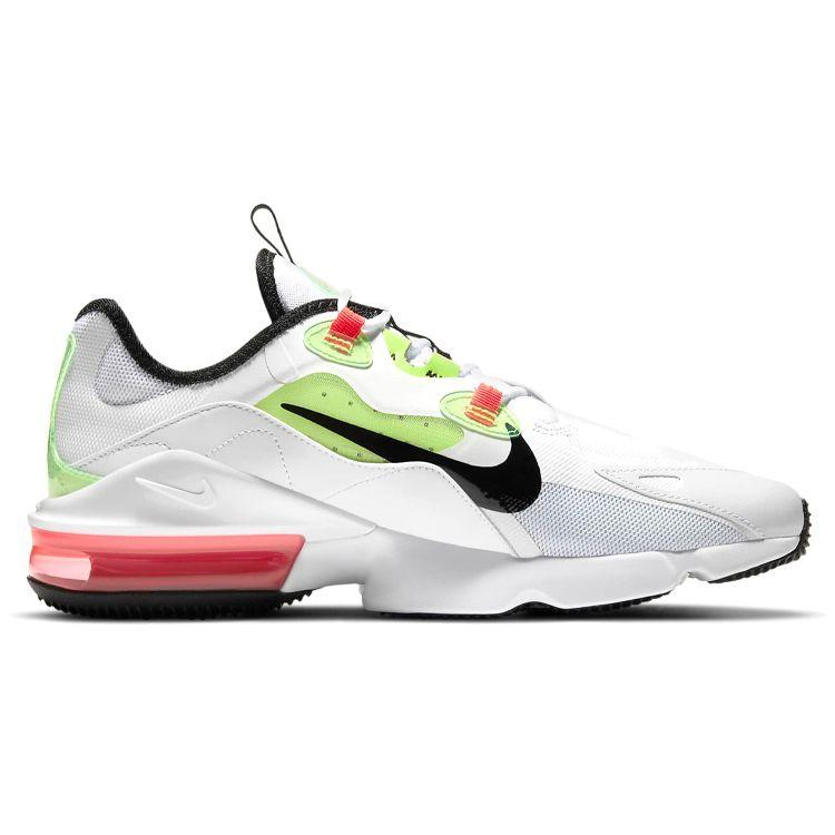 Nike Air Max Infinity 2 White Flash Lime Crimson Мужские кроссовки Черные ярко-малиновые CZ0361-100