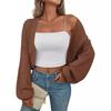 Women's Autumn and Winter Wool Sunscreen Cardigan Long-sleeved Knitted Jumper