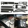 5D Carbon Fiber Pattern Interior DIY Decals Trim For Mercedes Benz Class E W212