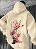 A Japanese Streetwear Harajuku Printed Hoodie for Men, a Sporty, Casual and Fashionable Autumn and Winter Sweatshirt Top