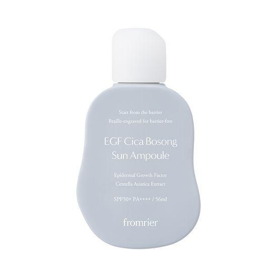 FROMRIER Веганский EGF Cica Hwajalmeok Sun Ampoule 56 мл 2 вида (мягкий/вода)