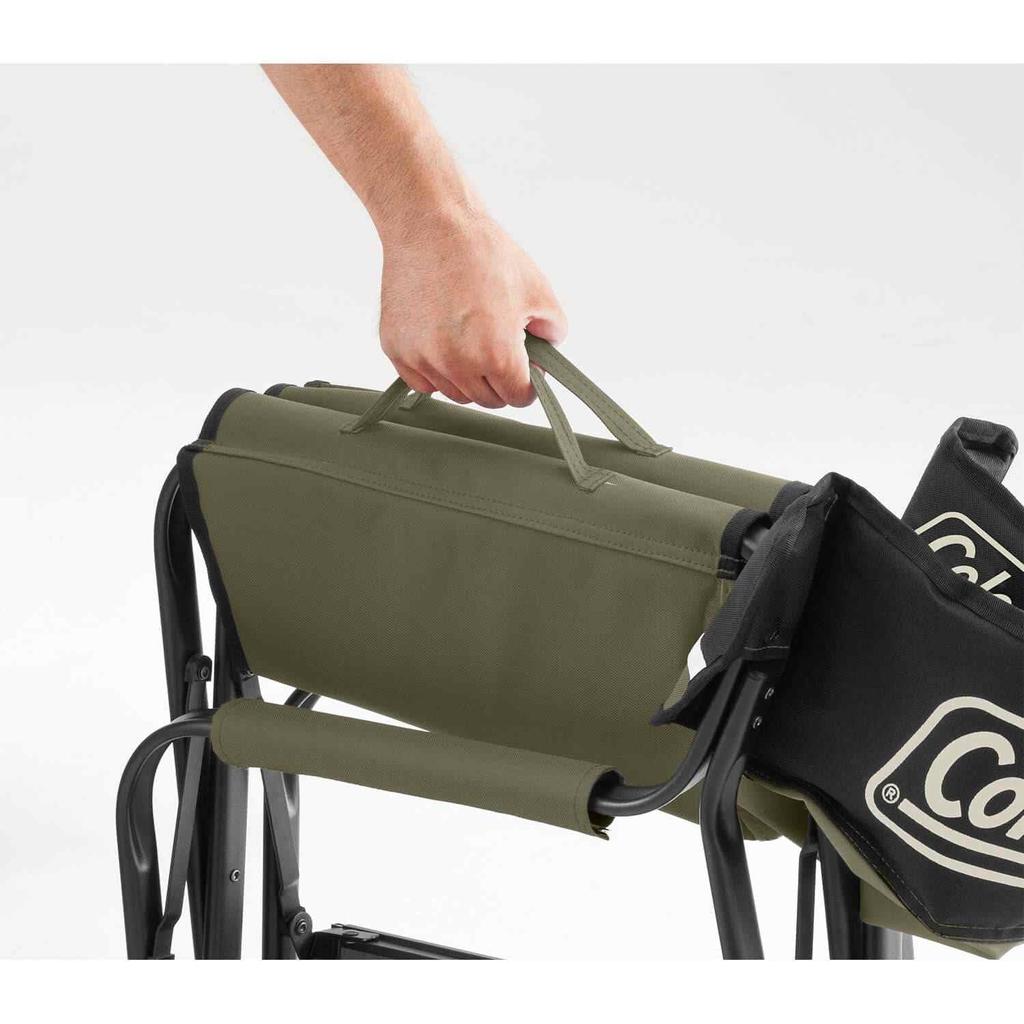 Кресло Coleman приставной столик шезлонг ST оливковый 2000033809