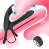 Remote Control Penis Ring Vibrator Sex Toy For Men Delay Time Prostate Massager 360° Rotation Twisting Vibrating Cock Rings 18+