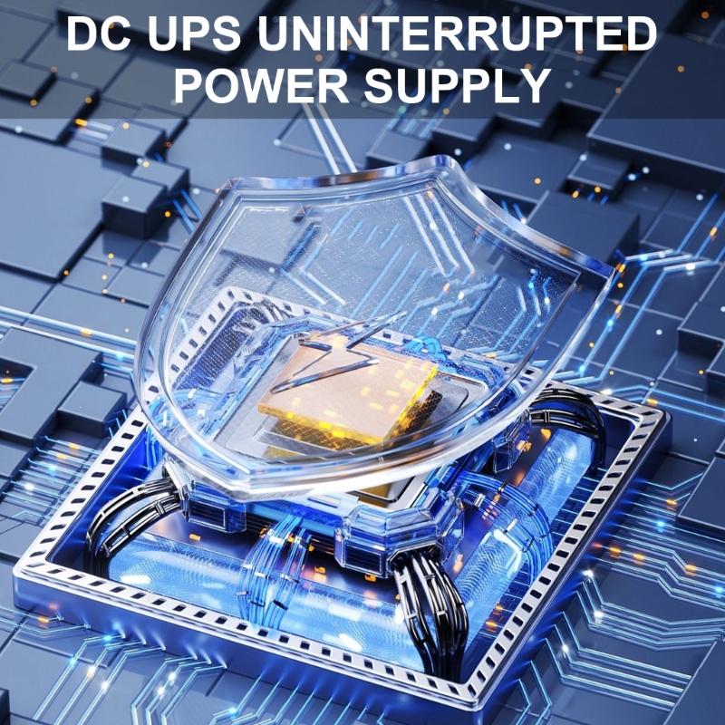 UPS 5200mAh Battery Backup for Networking Devices with Extended Equipment Runtimes Stable Connectivities