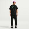 Nike T Shirts Men's Black Crew Neck Moderate