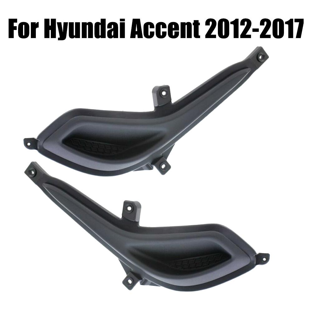 Front Bumper Fog Light Hole Cover LH&RH Sides 865641R000 HY1039111 For Hyundai Accent 2012-2017 For Sport Value Edition
